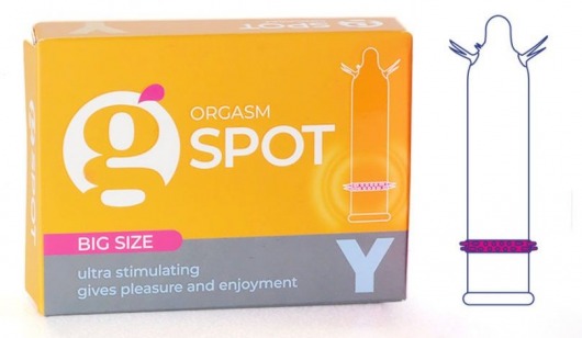 Стимулирующая насадка G-Spot Y Big size - Sitabella - купить с доставкой в Долгопрудном