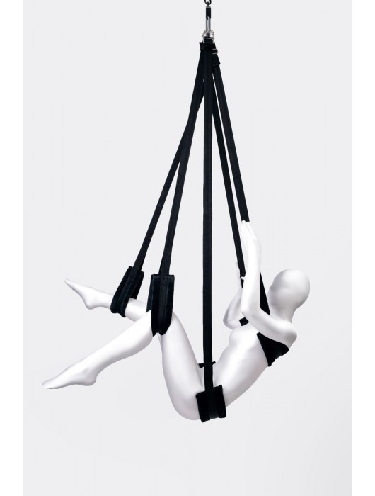 Черные секс-качели Anonymo №0503 - ToyFa - купить с доставкой в Долгопрудном