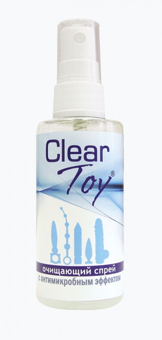Очищающий спрей Clear Toy с антимикробным эффектом - 100 мл. - Биоритм - купить с доставкой в Долгопрудном