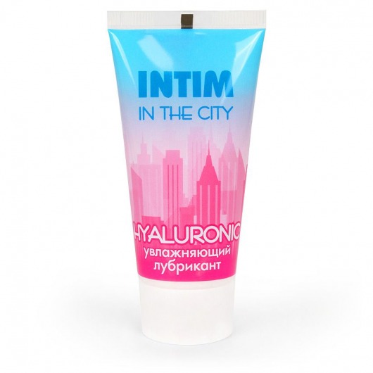 Увлажняющий лубрикант на водной основе Intim in the city Hyaluronic - 60 гр. - Биоритм - купить с доставкой в Долгопрудном
