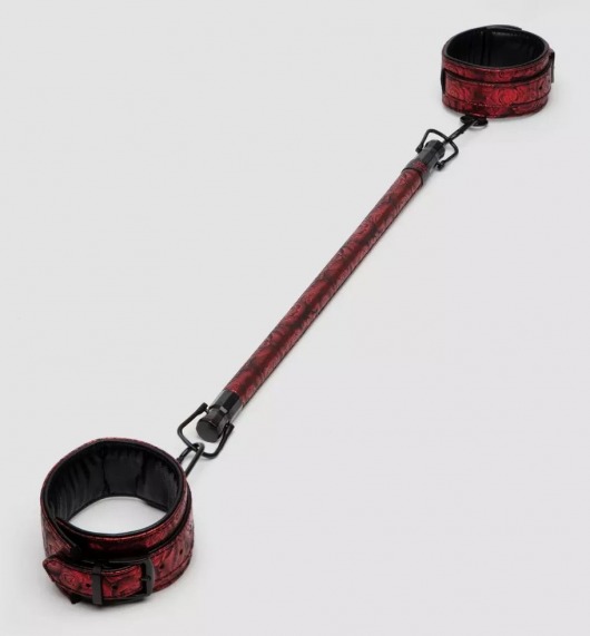 Распорка для ног Reversible Restraint Bar with Cuffs - Fifty Shades of Grey - купить с доставкой в Долгопрудном