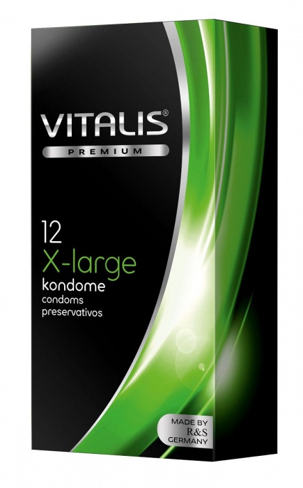 Презервативы увеличенного размера VITALIS PREMIUM x-large - 12 шт. - Vitalis - купить с доставкой в Долгопрудном