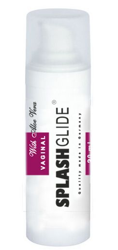 Ухаживающий лубрикант на водной основе Splashglide Vaginal With Aloe Vera - 30 мл. - Splashglide - купить с доставкой в Долгопрудном