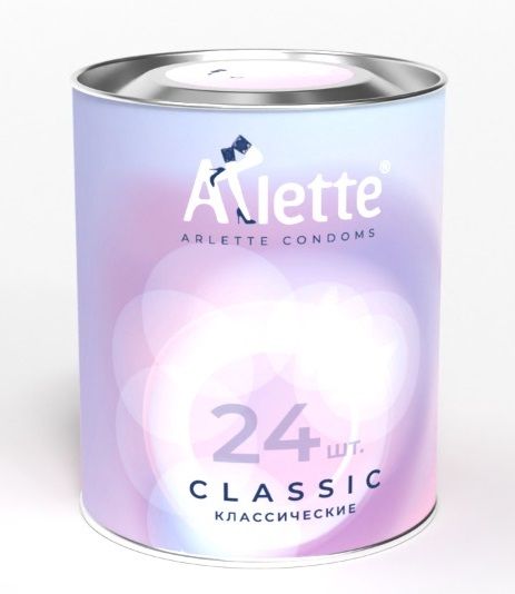 Классические презервативы Arlette Classic - 24 шт. - Arlette - купить с доставкой в Долгопрудном