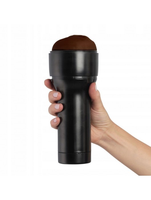 Темнокожий мастурбатор-вагина Feel Stroker - Kiiroo - в Долгопрудном купить с доставкой