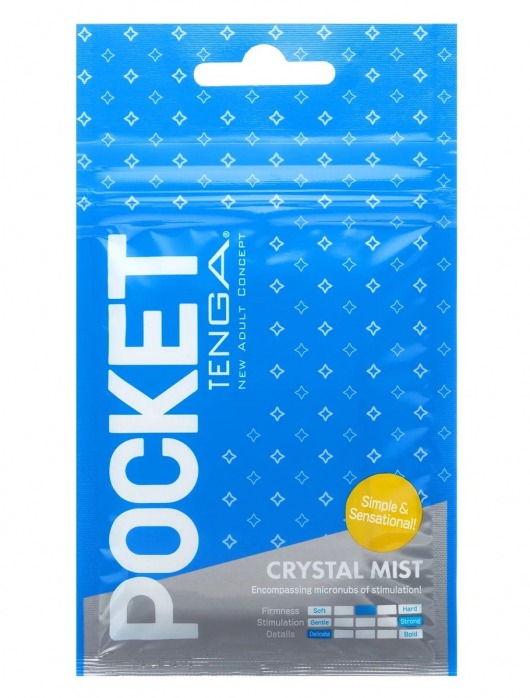 Карманный мастурбатор Crystal Mist - Tenga - в Долгопрудном купить с доставкой
