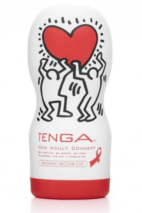 Мастурбатор Keith Haring Cup Deep Throat - Tenga - в Долгопрудном купить с доставкой