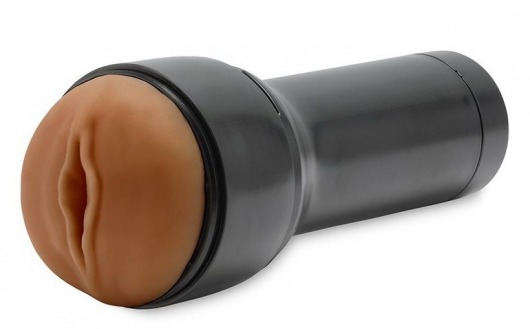 Коричневый мастурбатор-вагина Feel Stroker - Kiiroo - в Долгопрудном купить с доставкой