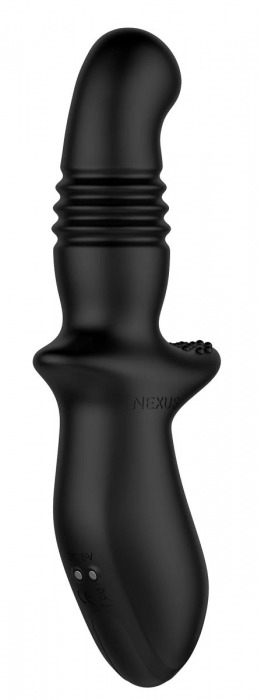 Черный вибромассажер простаты Nexus Thrust с возвратно-поступательными движениями - Nexus Range - в Долгопрудном купить с доставкой