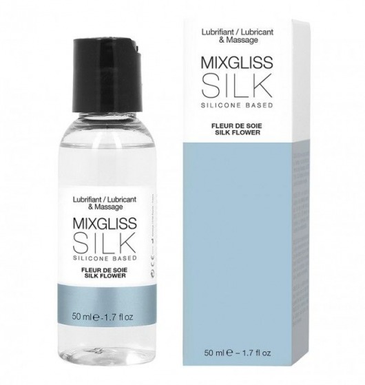 Смазка на силиконовой основе Mixgliss Silk - 50 мл. - Mixgliss - купить с доставкой в Долгопрудном
