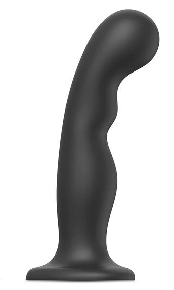 Черная насадка Strap-On-Me Dildo Plug P G size XXL - Strap-on-me - купить с доставкой в Долгопрудном