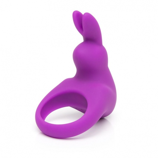 Фиолетовое эрекционное виброкольцо Happy Rabbit Rechargeable Rabbit Cock Ring - Happy Rabbit - в Долгопрудном купить с доставкой