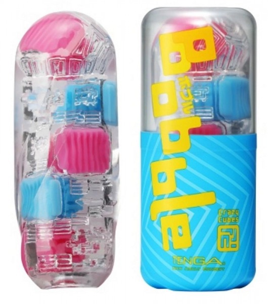 Мастурбатор Tenga Bobble Crazy Cubes - Tenga - в Долгопрудном купить с доставкой
