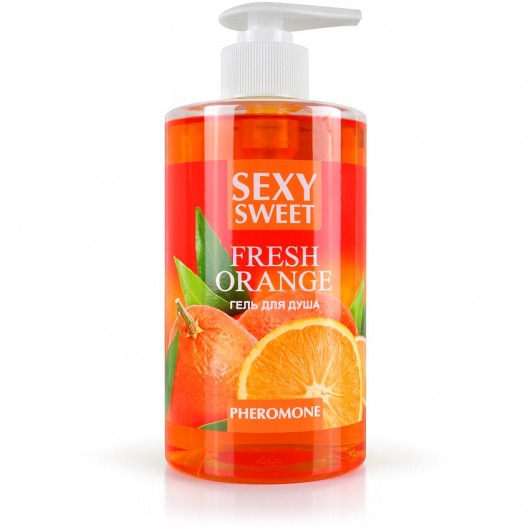 Гель для душа Sexy Sweet Fresh Orange с ароматом апельсина и феромонами - 430 мл. -  - Магазин феромонов в Долгопрудном