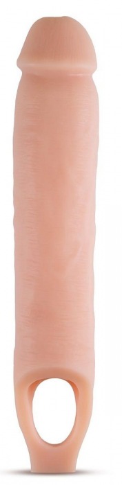 Телесная насадка на пенис 11.5 Inch Cock Sheath Penis Extender - 29,2 см. - Blush Novelties - в Долгопрудном купить с доставкой