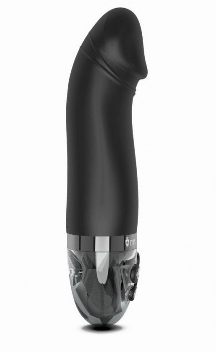 Черный вибратор с электростимуляцией Real Deal Neal - 16,5 см. - MyStim - купить с доставкой в Долгопрудном