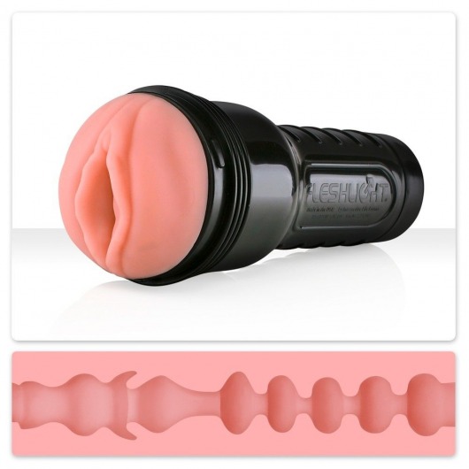 Мастурбатор-вагина Fleshlight - Pink Lady Mini-Lotus - Fleshlight - в Долгопрудном купить с доставкой