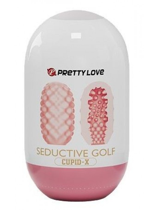 Розовый мастурбатор-яйцо Seductive Golf - Baile - в Долгопрудном купить с доставкой