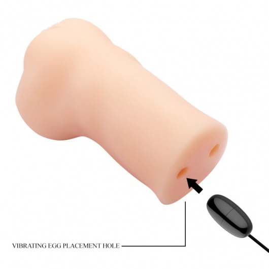 Телесный мастурбатор-вагина Rocket Pussy Nadya с вибрацией - Baile - в Долгопрудном купить с доставкой