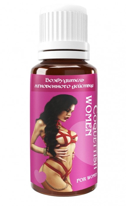 Возбудитель мгновенного действия Coquettish Women - 30 мл. - Миагра - купить с доставкой в Долгопрудном