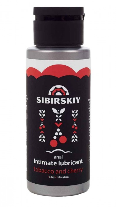 Анальный лубрикант на водной основе SIBIRSKIY с ароматом вишни и табака - 100 мл. - Sibirskiy - купить с доставкой в Долгопрудном