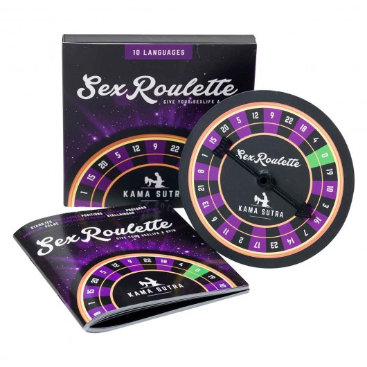 Настольная игра-рулетка Sex Roulette Kamasutra - Tease&Please - купить с доставкой в Долгопрудном