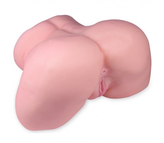 Реалистичный мастурбатор-полуторс с 2 рабочими отверстиями - S-HANDE - в Долгопрудном купить с доставкой