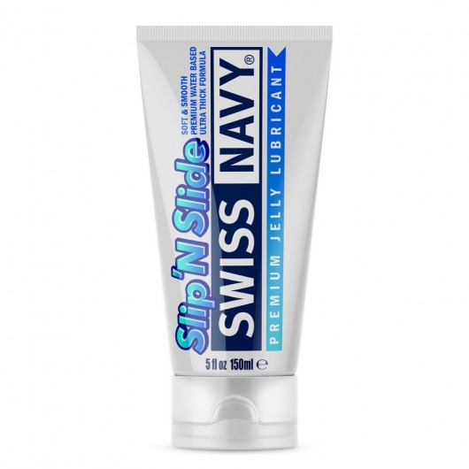 Лубрикант-желе на водной основе Premium Jelly Lubricant - 150 мл. - Swiss navy - купить с доставкой в Долгопрудном