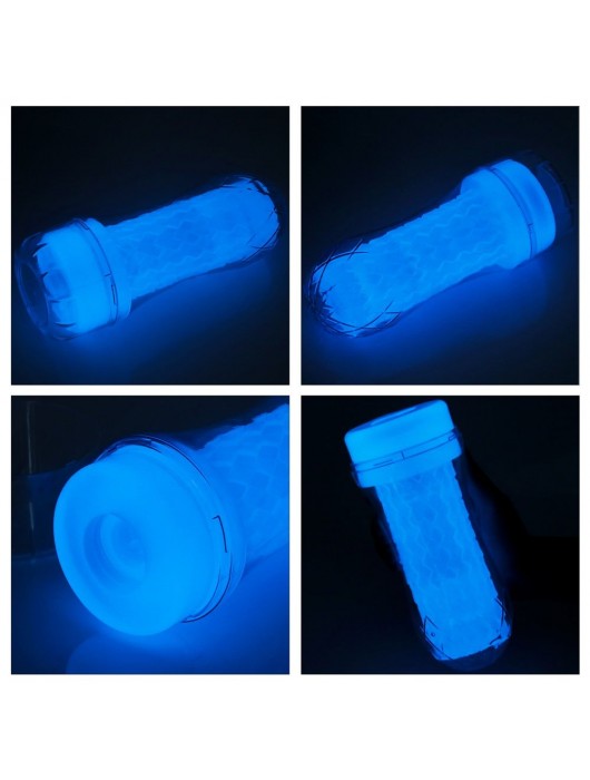 Светящийся в темноте мастурбатор Lumino Play Masturbator Pocketed - Lovetoy - в Долгопрудном купить с доставкой