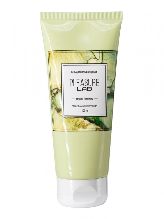 Лубрицирующий гель для интимного ухода Organic Rosemary с ароматом розмарина - 100 мл. - Pleasure Lab - купить с доставкой в Долгопрудном