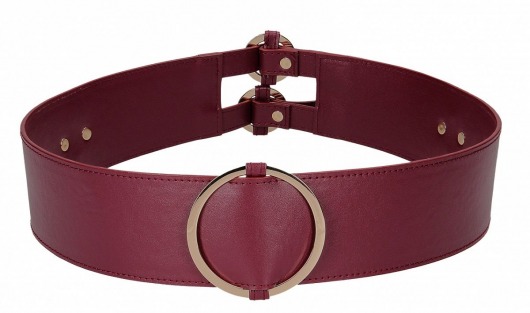 Бордовый ремень Halo Waist Belt - размер L-XL - Shots Media BV - купить с доставкой в Долгопрудном