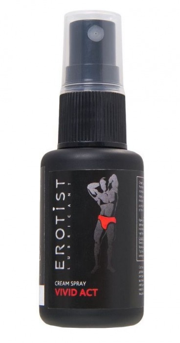 Возбуждающий крем-спрей для мужчин Erotist Vivid Act - 30 мл. - Erotist Lubricants - купить с доставкой в Долгопрудном