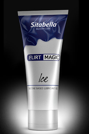 Силиконовая гель-смазка FLIRT MAGIC Ice с лёгким пролонгирующим эффектом - 75 мл. - Sitabella - купить с доставкой в Долгопрудном