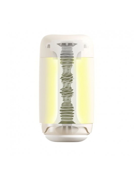 Бежевый мастурбатор Tenga Puffy - Tenga - в Долгопрудном купить с доставкой