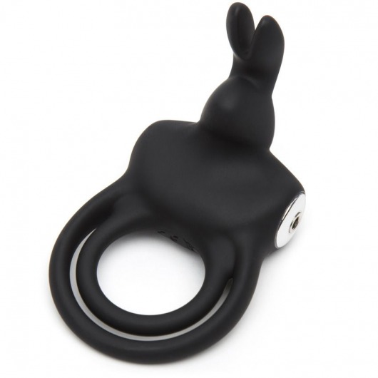 Черное эрекционное виброкольцо Happy Rabbit Cock Ring - Happy Rabbit - в Долгопрудном купить с доставкой