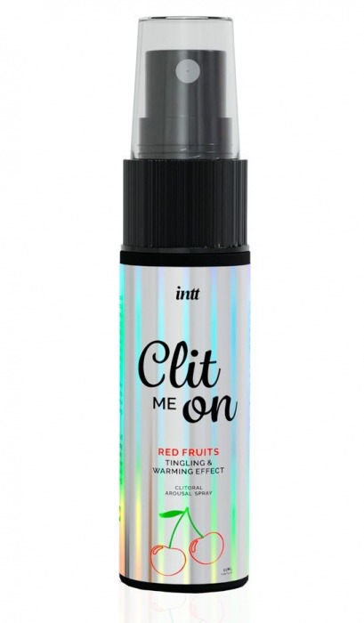 Клиторальный возбуждающий спрей Clit Me On Red Fruits - 12 мл. - INTT - купить с доставкой в Долгопрудном