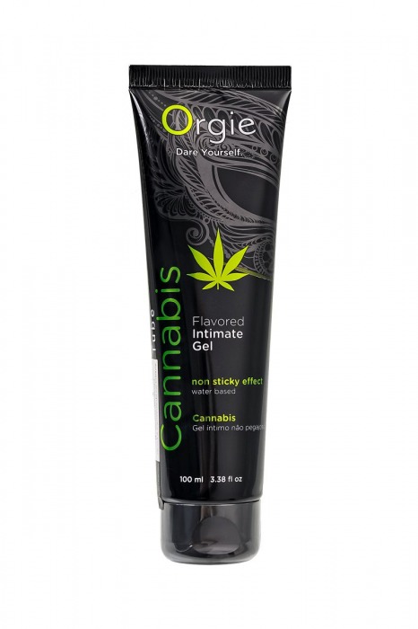 Интимный гель на водной основе ORGIE Lube Tube Cannabis - 100 мл. - ORGIE - купить с доставкой в Долгопрудном