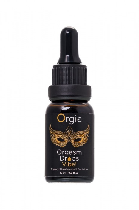 Возбуждающий гель для клитора ORGIE Orgasm Drops Vibe - 15 мл. - ORGIE - купить с доставкой в Долгопрудном