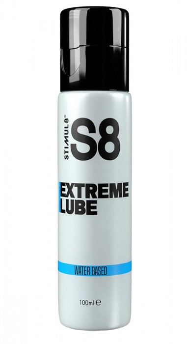 Лубрикант на водной основе S8 Extreme Lube - 100 мл. - Stimul8 - купить с доставкой в Долгопрудном