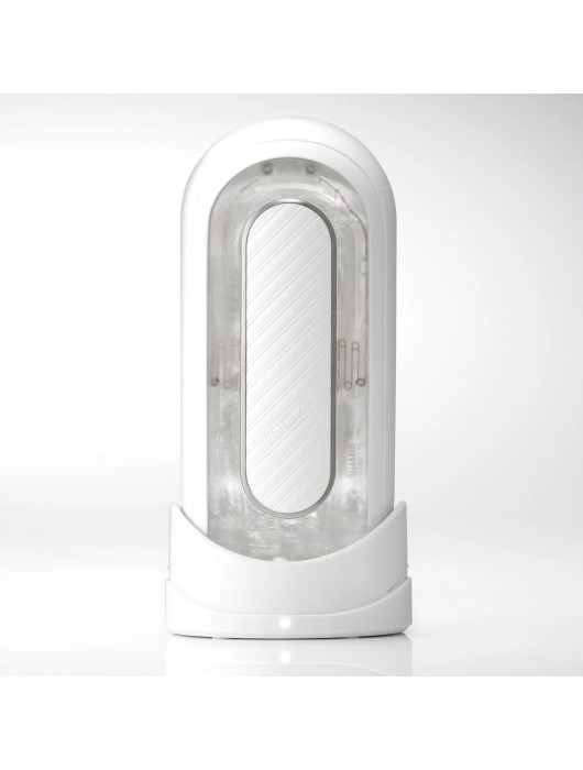 Белый мастурбатор Tenga Flip Zero Gravity с вибрацией - Tenga - в Долгопрудном купить с доставкой