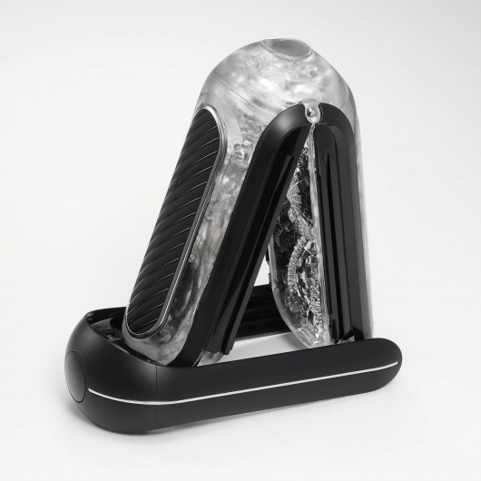 Черный мастурбатор Tenga Flip Zero Gravity с вибрацией - Tenga - в Долгопрудном купить с доставкой