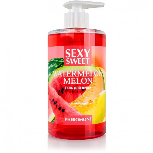 Гель для душа Sexy Sweet Watermelon Melon с ароматом арбуза, дыни и феромонами - 430 мл. -  - Магазин феромонов в Долгопрудном
