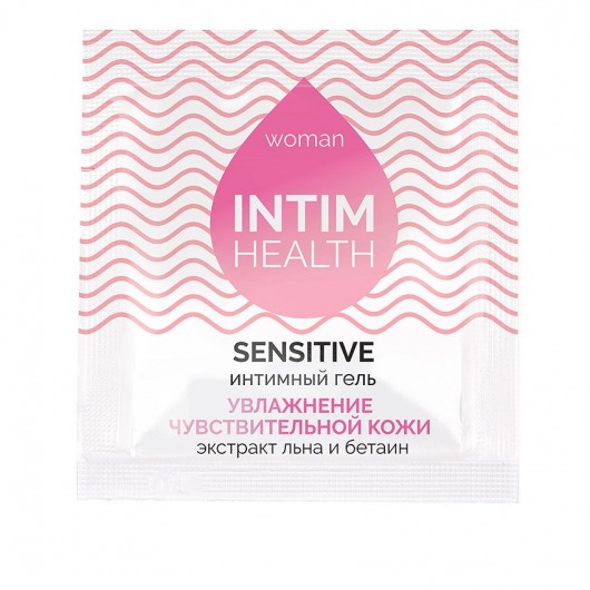 Саше интимного геля на водной основе Intim Health Sensitive - 3 гр. - Биоритм - купить с доставкой в Долгопрудном
