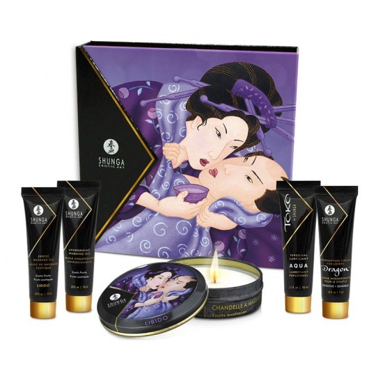 Подарочный набор Geishas secret из 5 предметов - Shunga - купить с доставкой в Долгопрудном