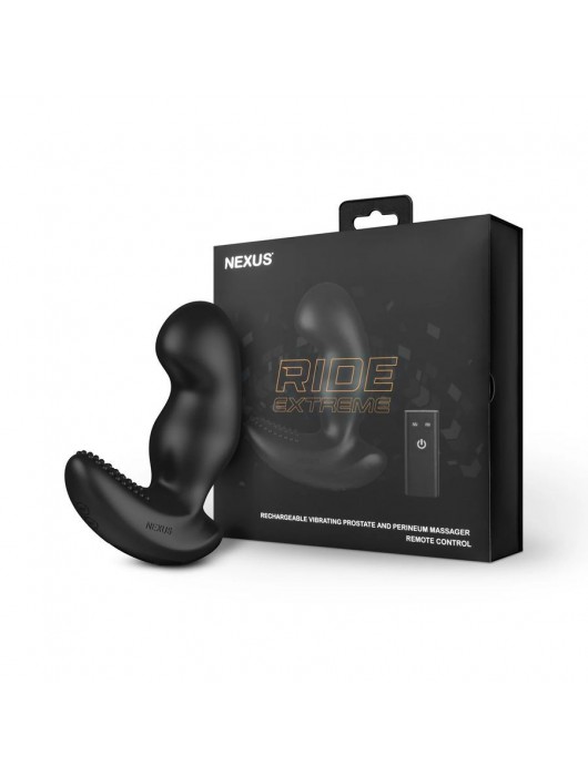 Черный вибромассажер простаты Nexus Ride Extreme - 14,1 см. - Nexus Range - в Долгопрудном купить с доставкой