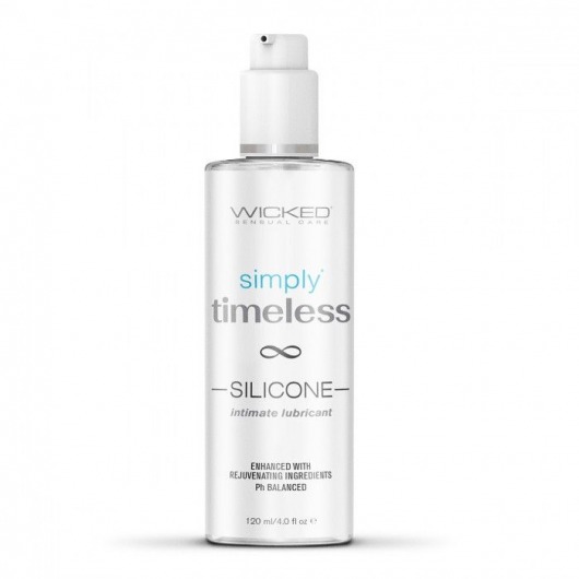 Лубрикант на силиконовой основе Wicked Simply Timeless Silicone - 120 мл. - Wicked - купить с доставкой в Долгопрудном