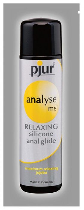 Анальный лубрикант pjur ANALYSE ME glide - 1,5 мл. - Pjur - купить с доставкой в Долгопрудном