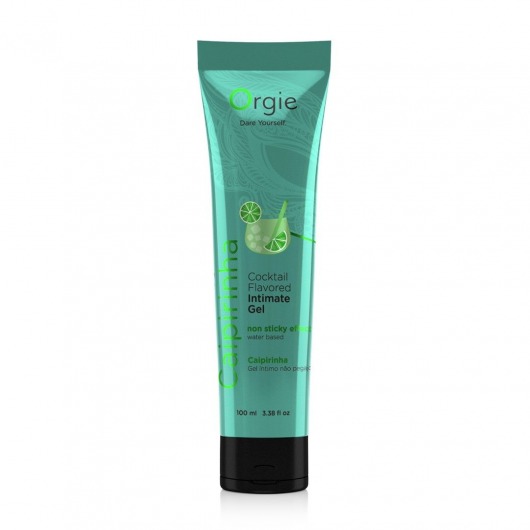 Съедобный интимный гель Orgie Lube Tube Cocktail Caipirinha - 100 мл. - ORGIE - купить с доставкой в Долгопрудном