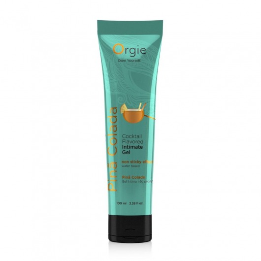 Съедобный интимный гель Orgie Lube Tube Cocktail Pina Colada - 100 мл. - ORGIE - купить с доставкой в Долгопрудном
