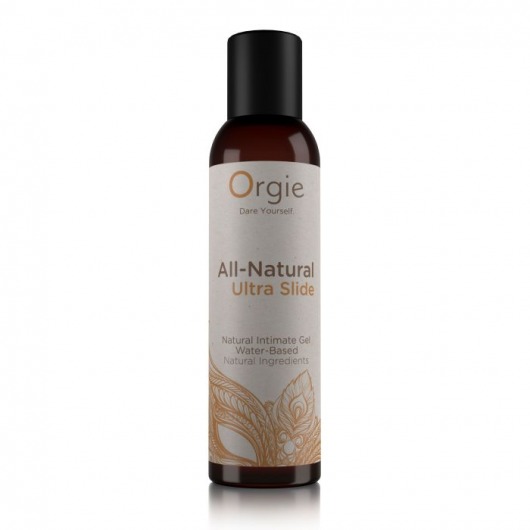 Интимный гель на водной основе Orgie All-Natural Ultra Slide - 150 мл. - ORGIE - купить с доставкой в Долгопрудном